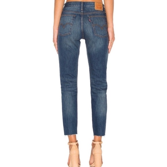 Levi’s Wedgie White Oak Cone Denim Jeans NWOT - Picture 2 of 15